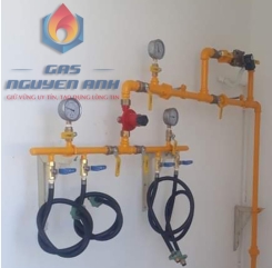 Hệ thống gas công nghiệp 4 bình